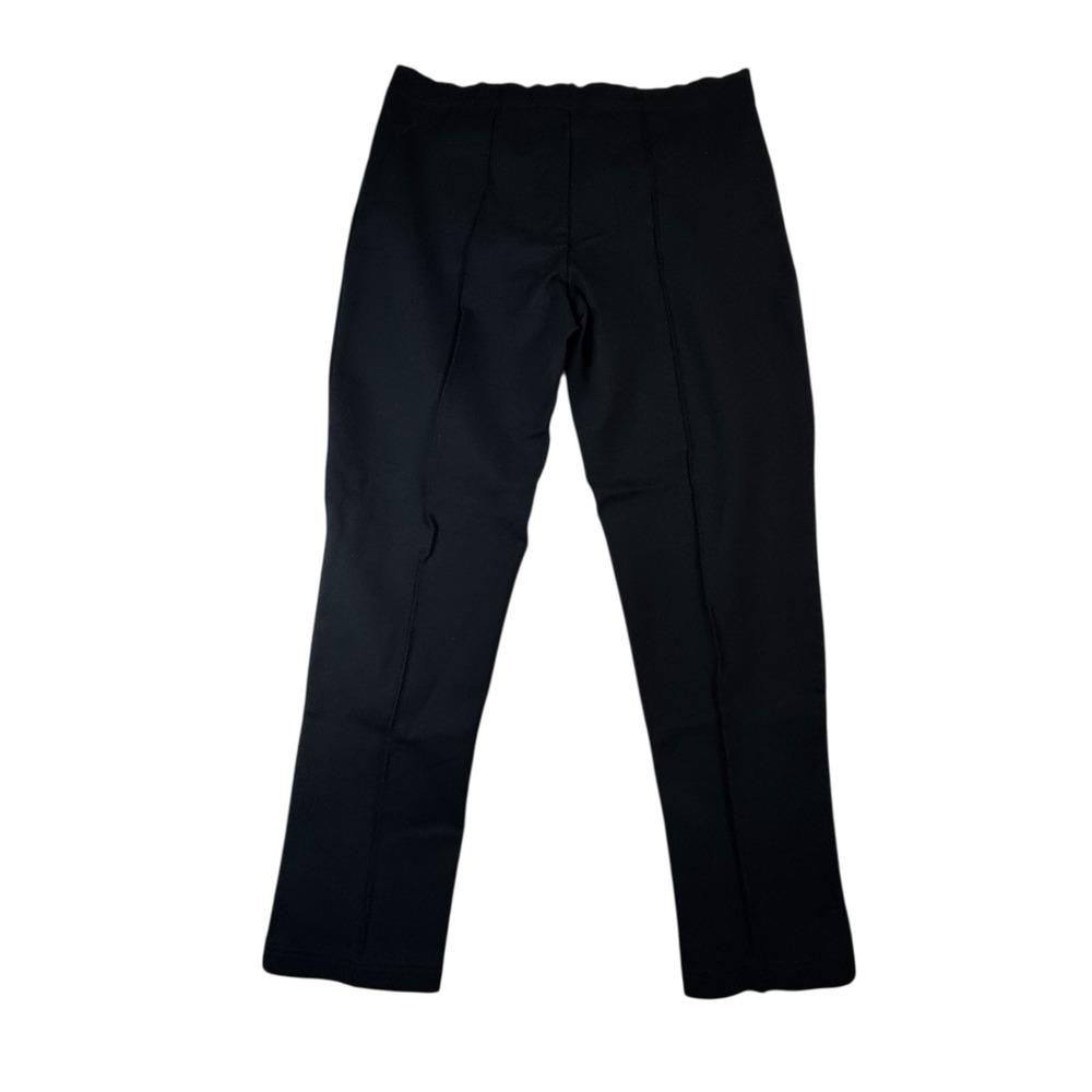 Lilly Pulitzer Black Ponte Knit Pull On Leggings Pants Womens XL Extra Large